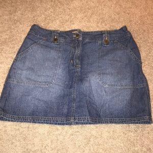 Jean skort